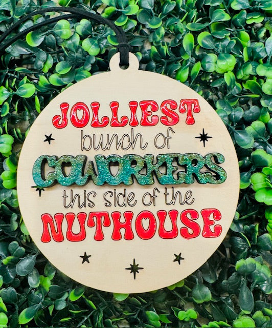 Jolliest Bunch Ornament - STV