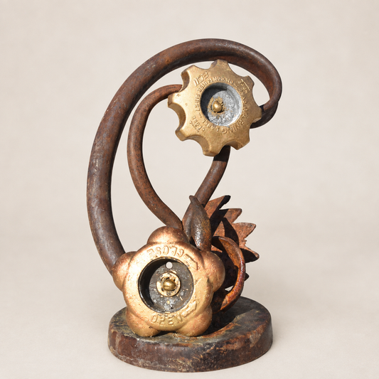 Twin Valve Bouquet – Brass Rod Bouquet