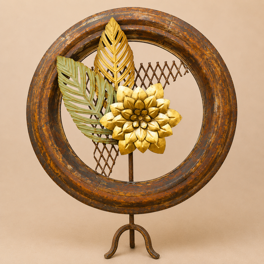 The Hybrid Bloom | Floral Steel Sculpture