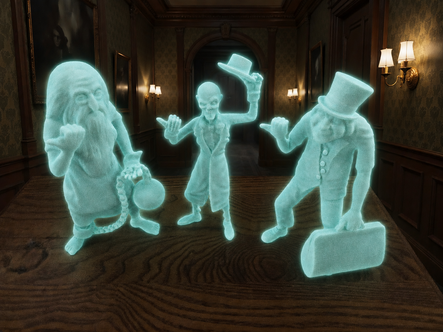 Glow-in-the-Dark Hitchhiking Ghosts - We Customize Crafts