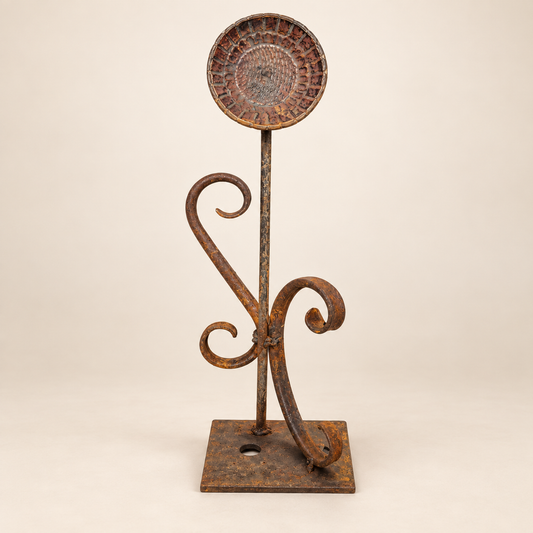 Rust & Curl | One-of-a-Kind Metal Sculpture