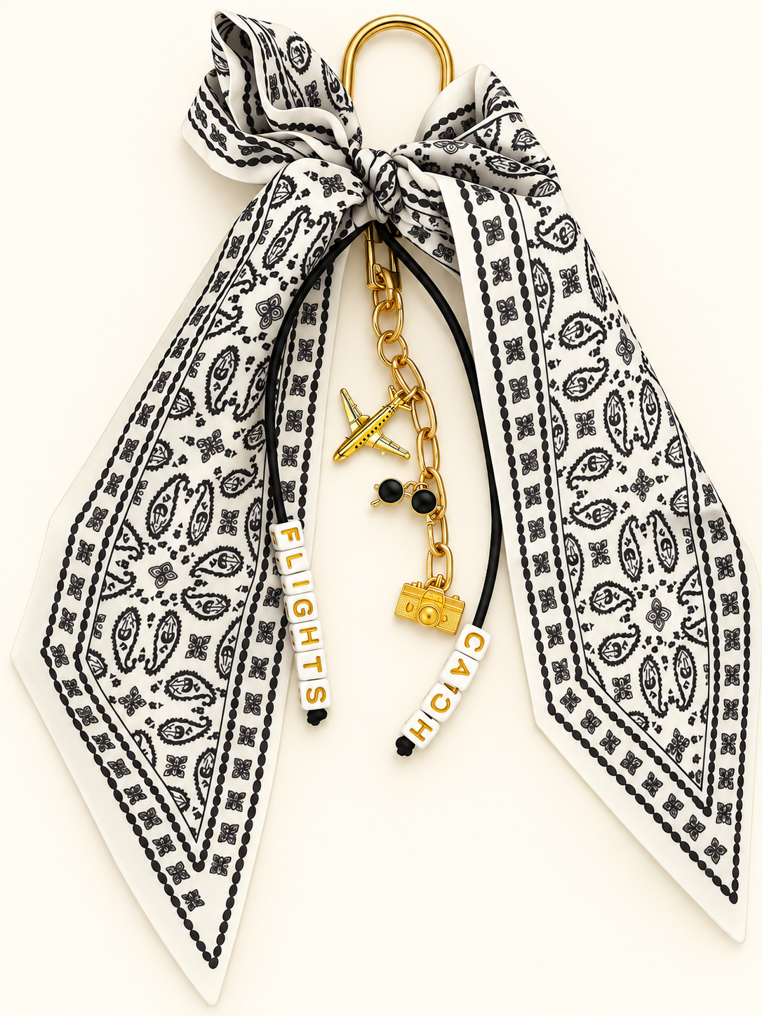 Catch Flights Travel Bow Bag Charm - The Charm Edits