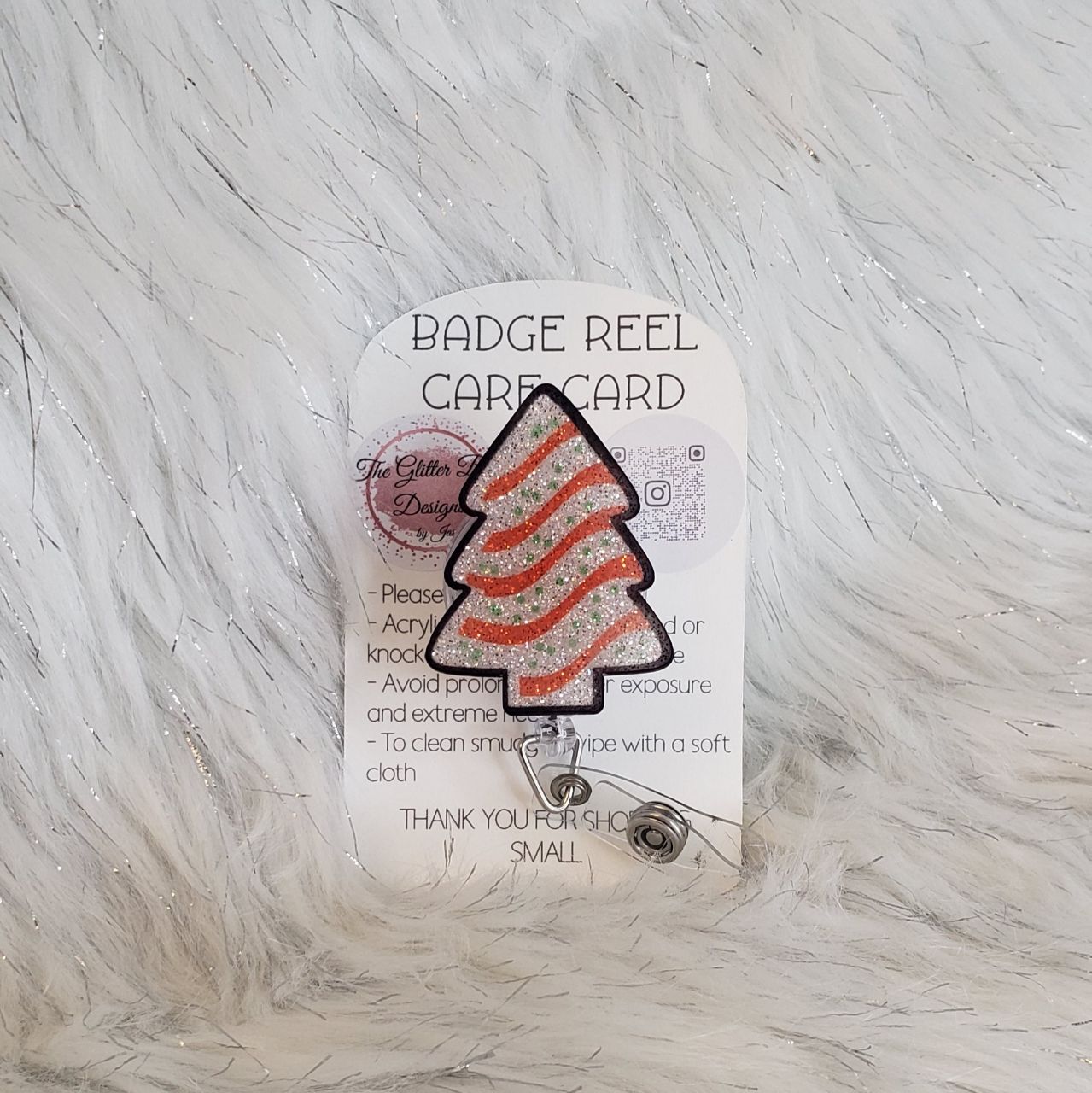 Badge Reels - Glitter Boss