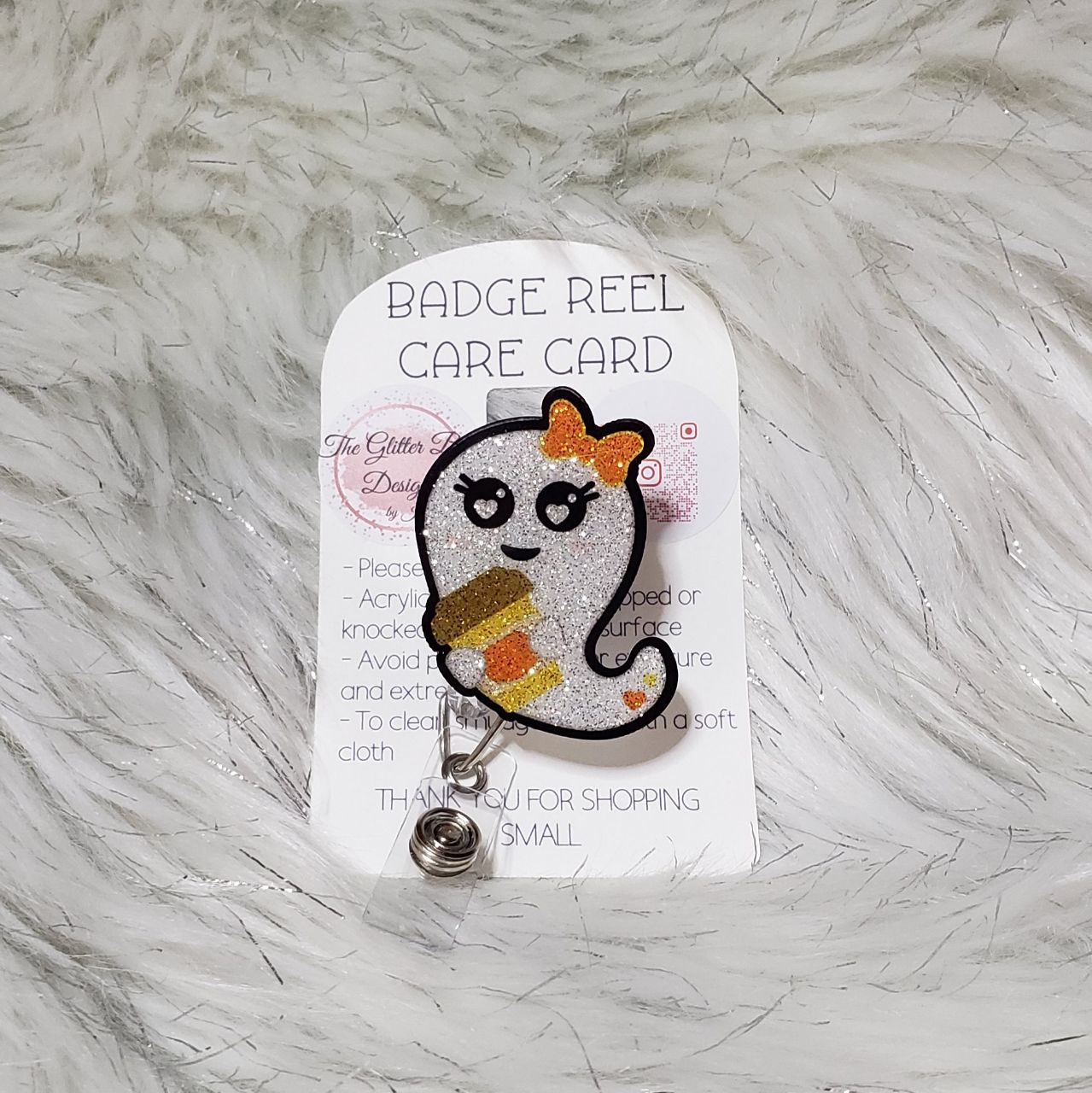 Badge Reels - Glitter Boss
