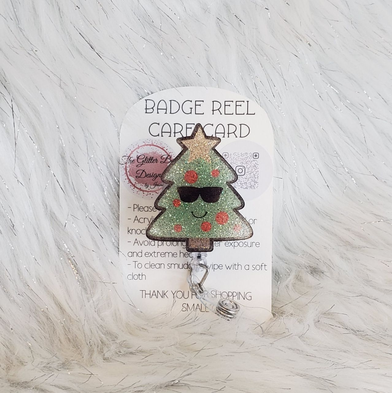 Badge Reels - Glitter Boss