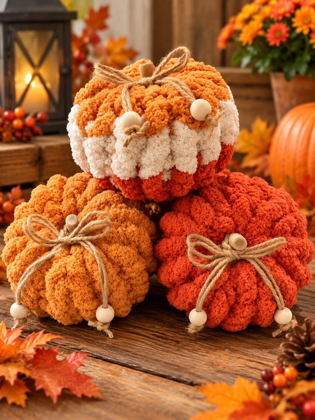 Knit Pumpkins