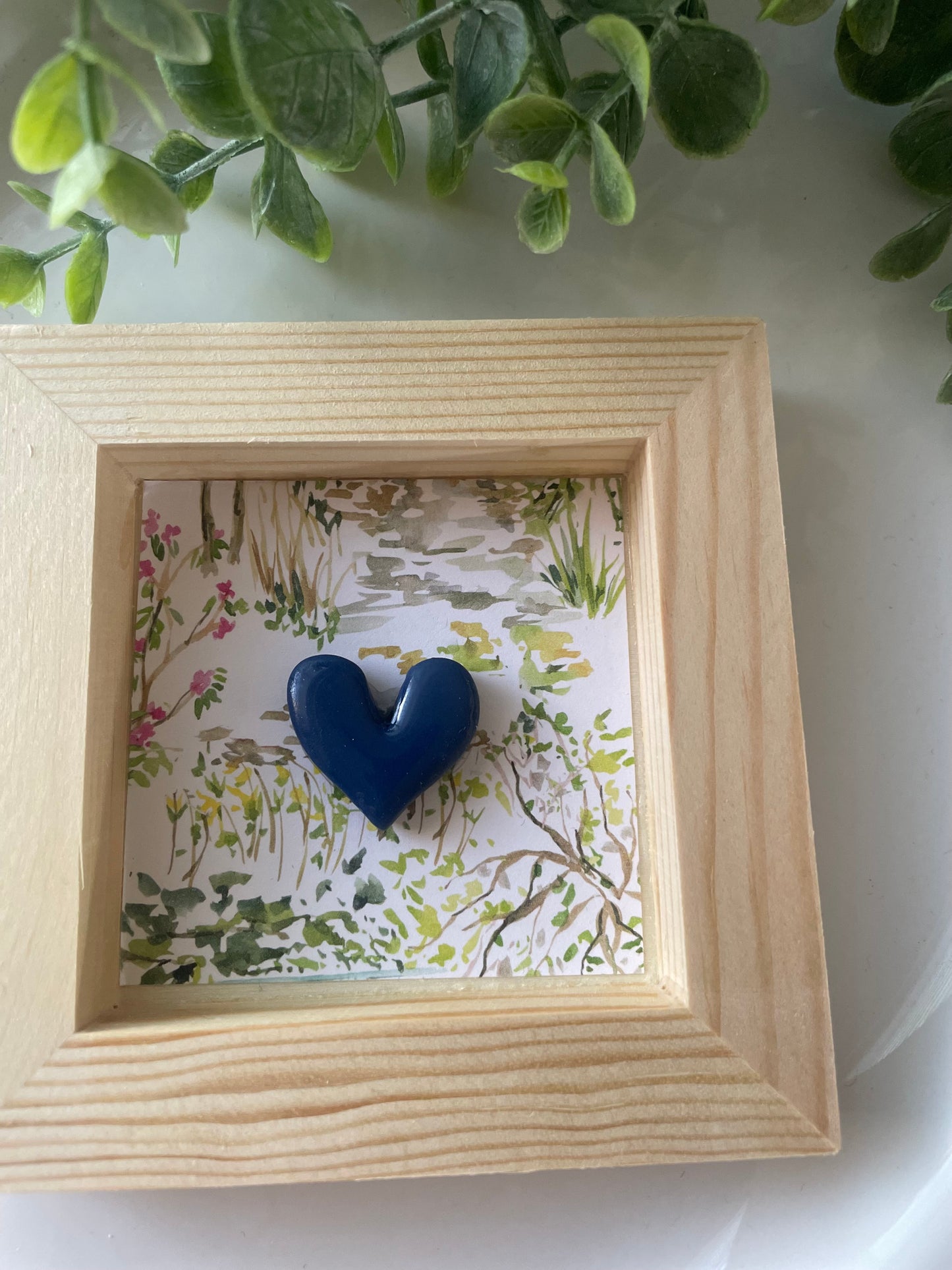 Handmade Mini Wooden Clay Heart Shadow Box Frames | Romantic Home Decor & Gift Idea
- Mimi Co Handmade Jewelry