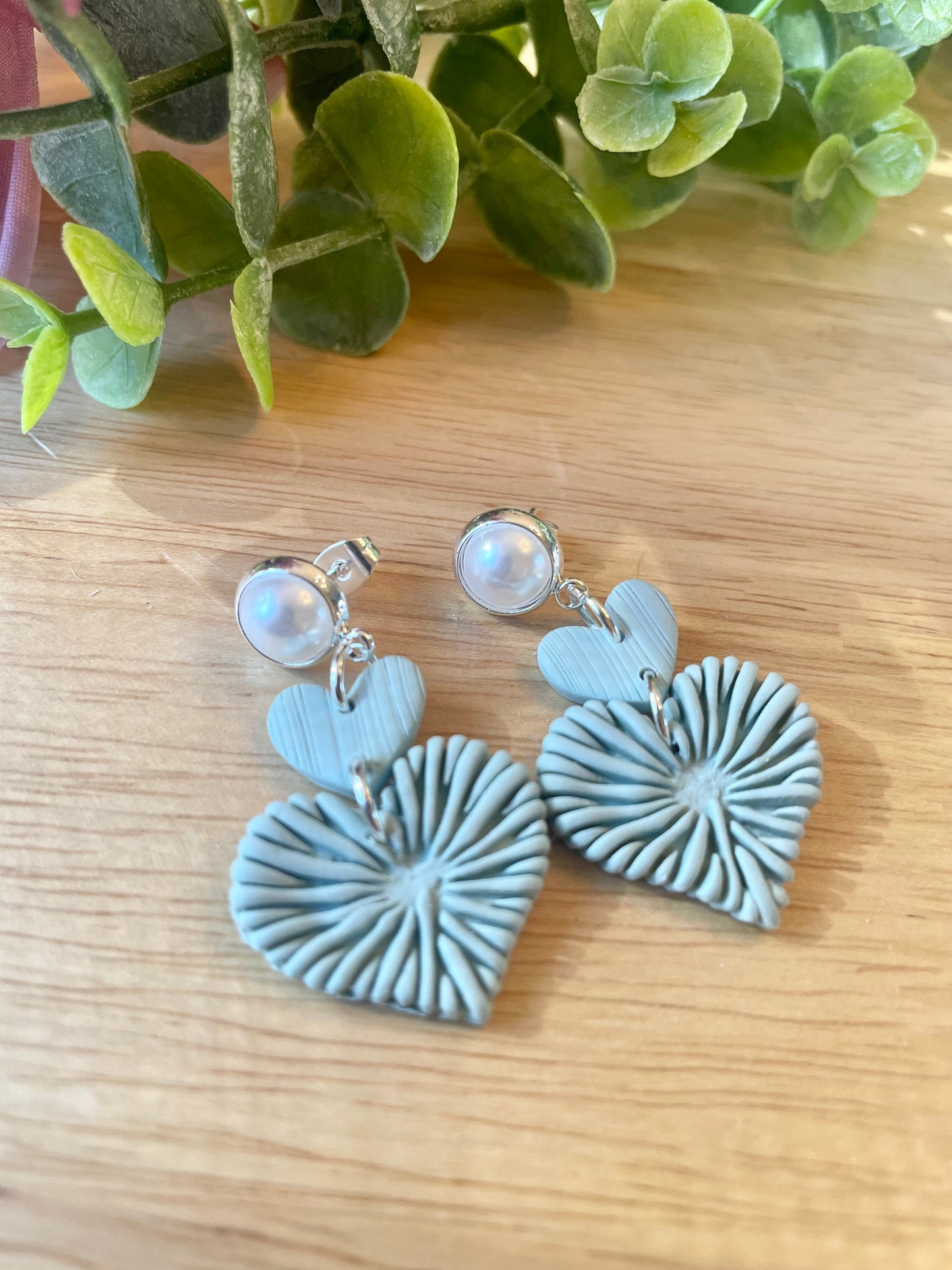 Heart Earrings - Mimi Co Handmade Jewelry