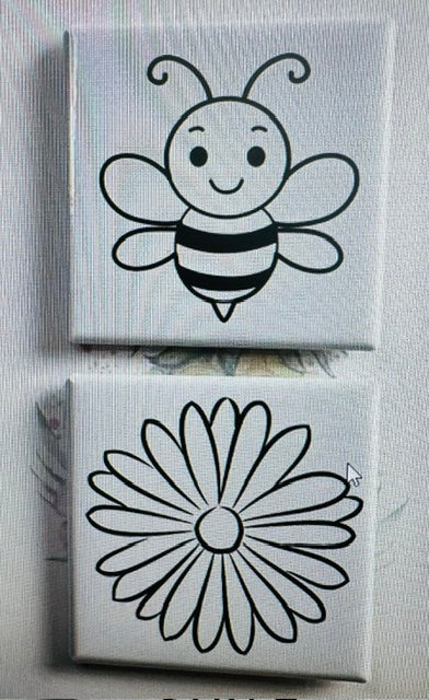 DIY Coloring Magnet Set - STV