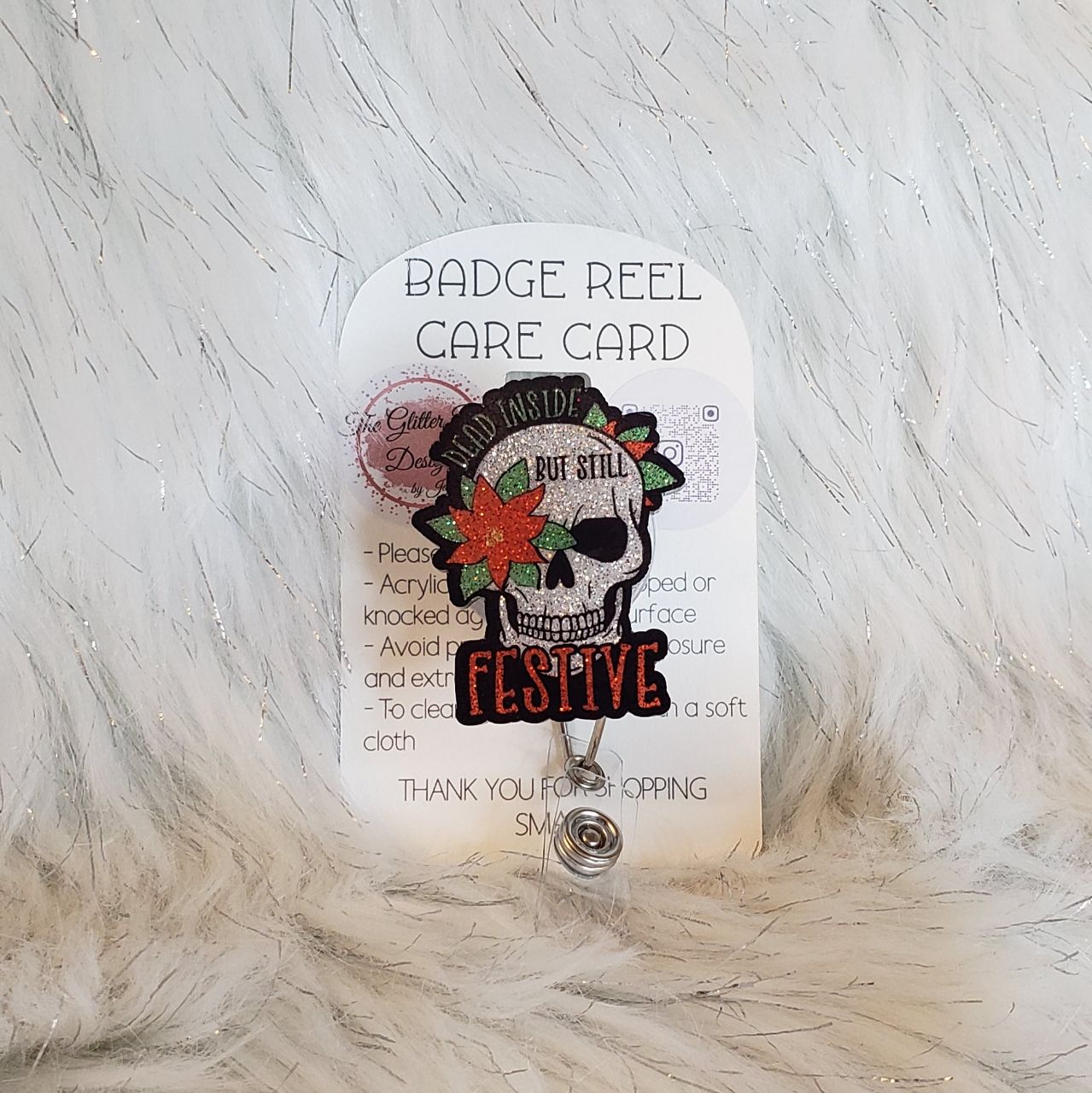 Badge Reels - Glitter Boss