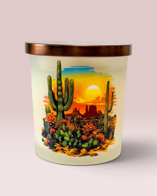 Desert Sun 8 oz Candle - Prickly Provisions