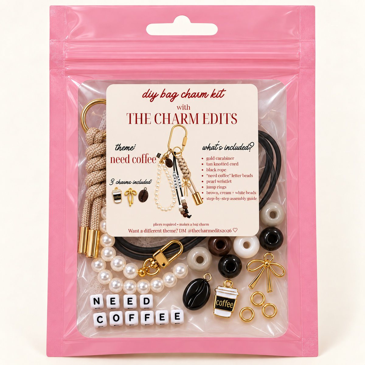Iconic DIY Bag Charm Kit - The Charm Edits