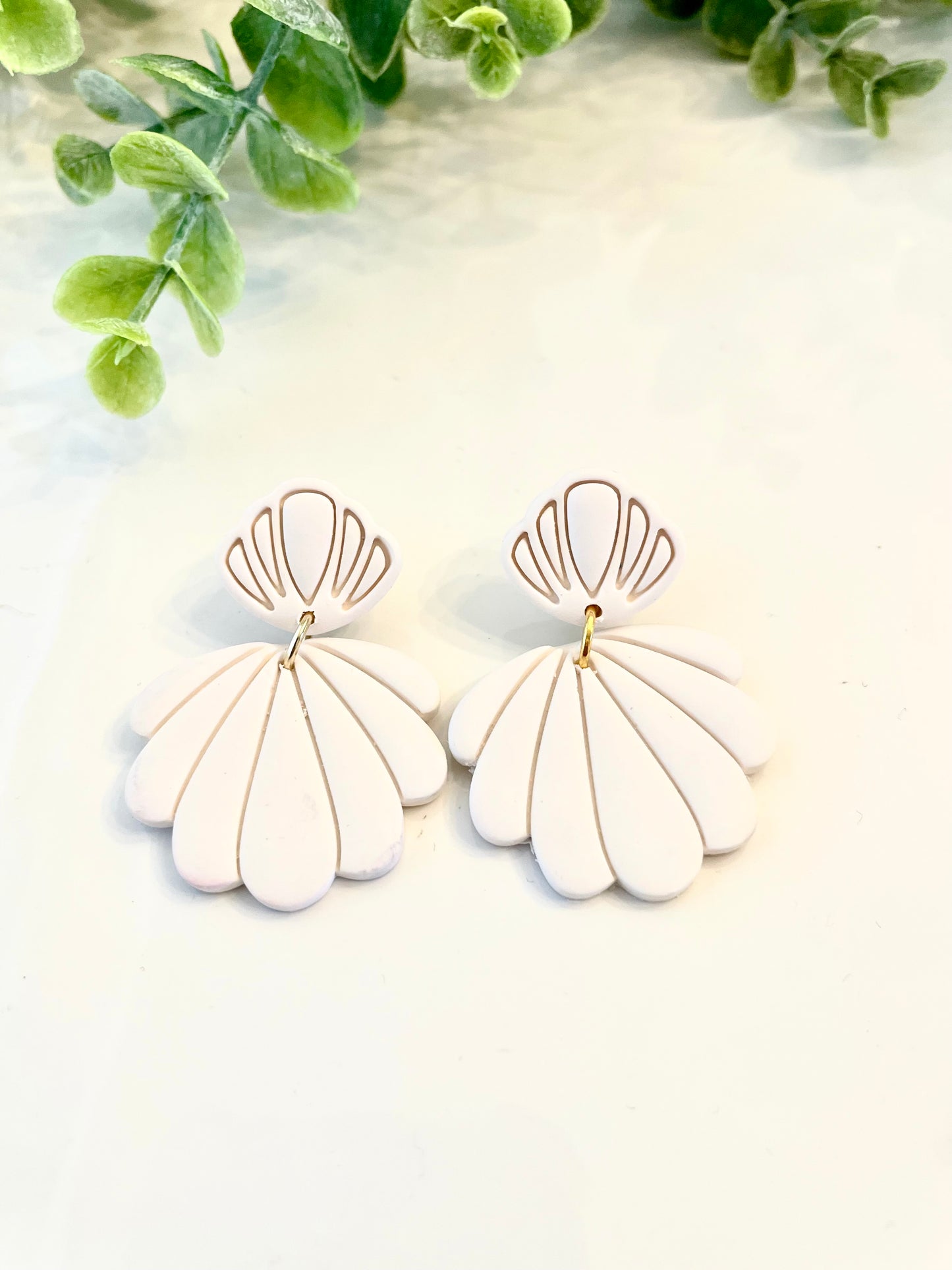 Handmade Polymer Clay Earrings |Mediterranean - Mimi Co Handmade Jewelry