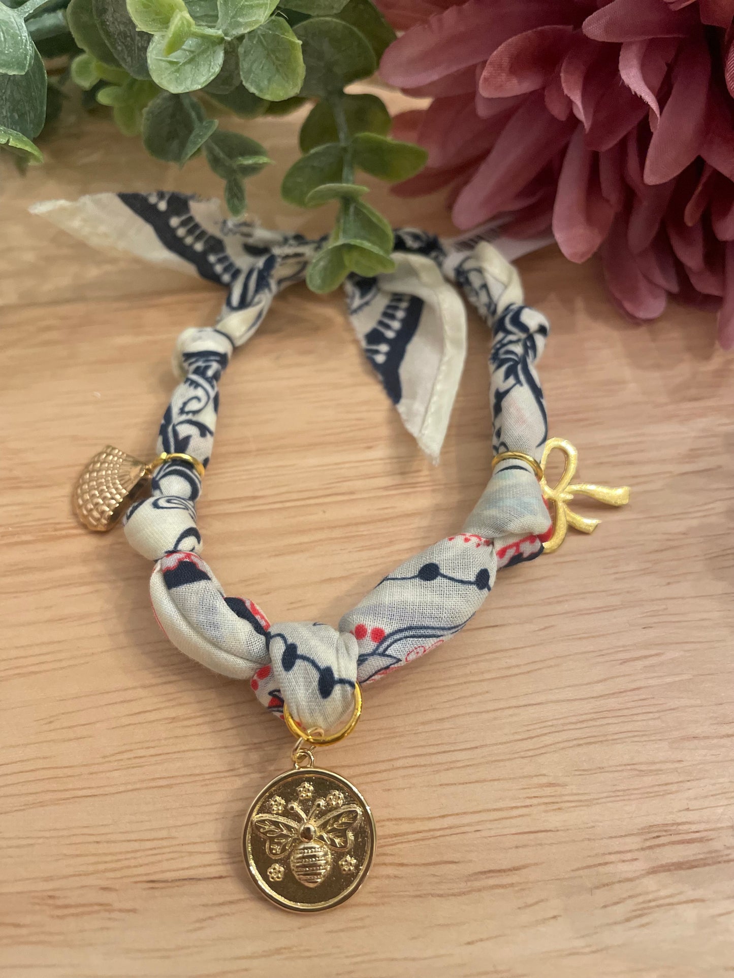 Scarf Bracelet- Mimi Co Handmade Jewelry