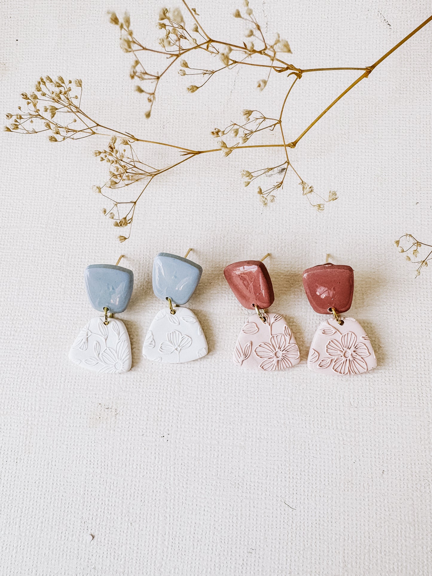 Spring Two Tone Earrings- DesertReign