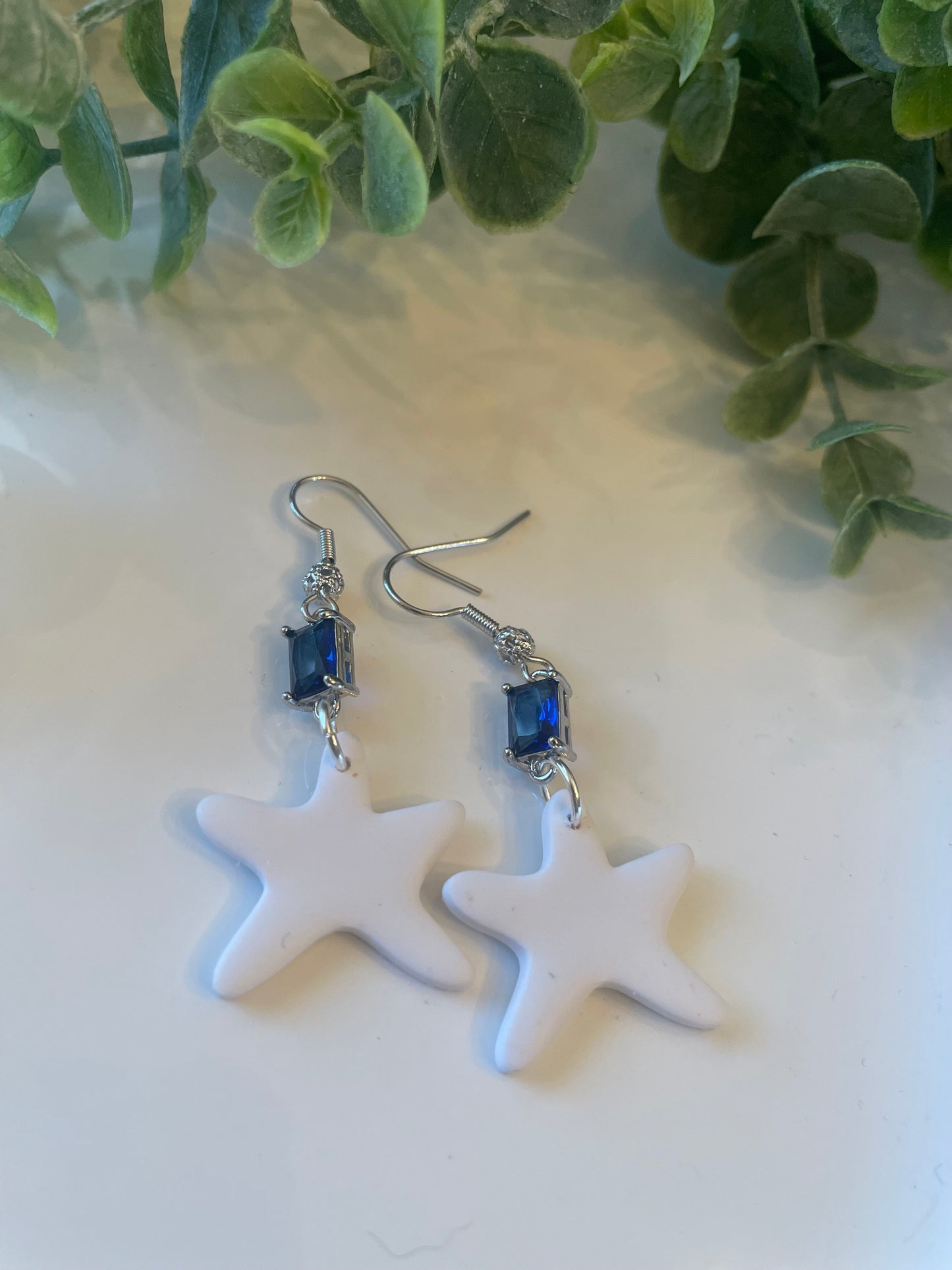 Handmade Polymer Clay Earrings |Mediterranean - Mimi Co Handmade Jewelry