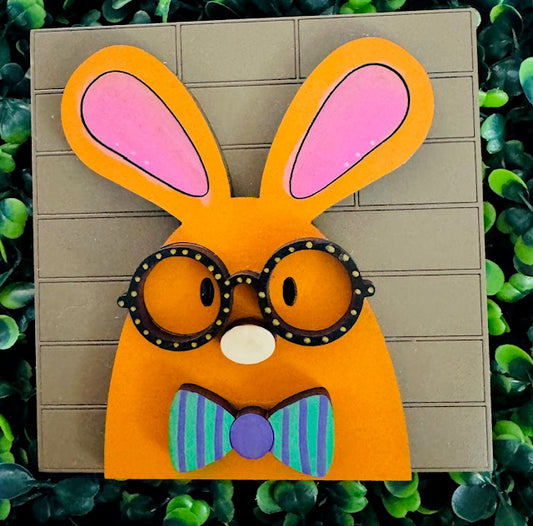 Interchangeable Leaning Frame Insert (MOUSE & GLASSES) - STV