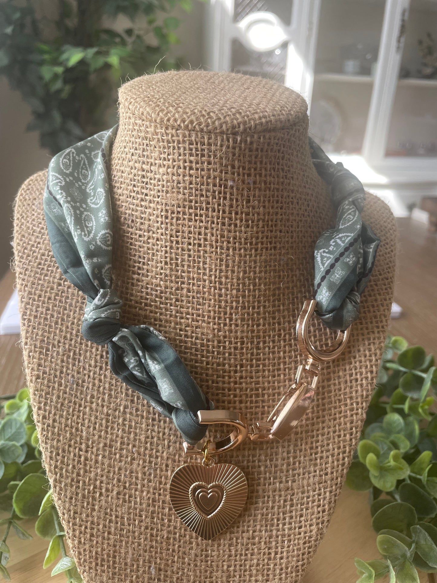 Scarf Necklace - Mimi Co Handmade Jewelry