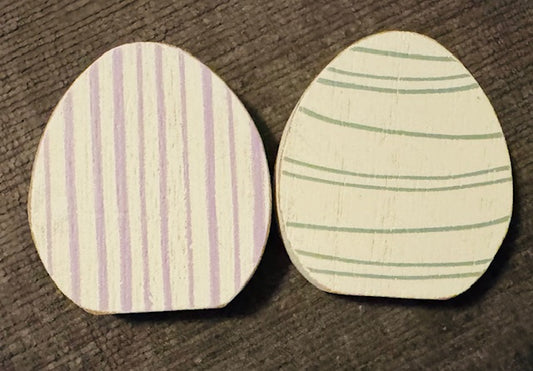Letterboard Wood Shaped Easter Egg Tiles - STV
