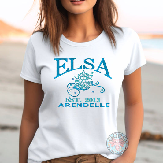 Princess Inspired Embroidered Unisex Shirt - Bloom-N-Believe Boutique