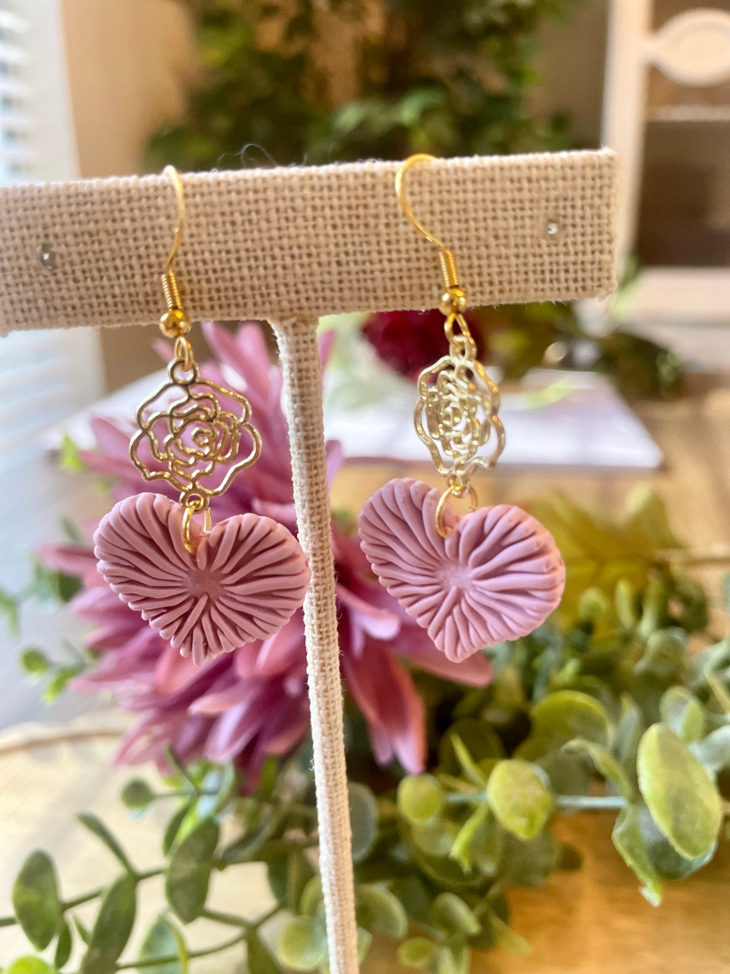 Heart Earrings - Mimi Co Handmade Jewelry