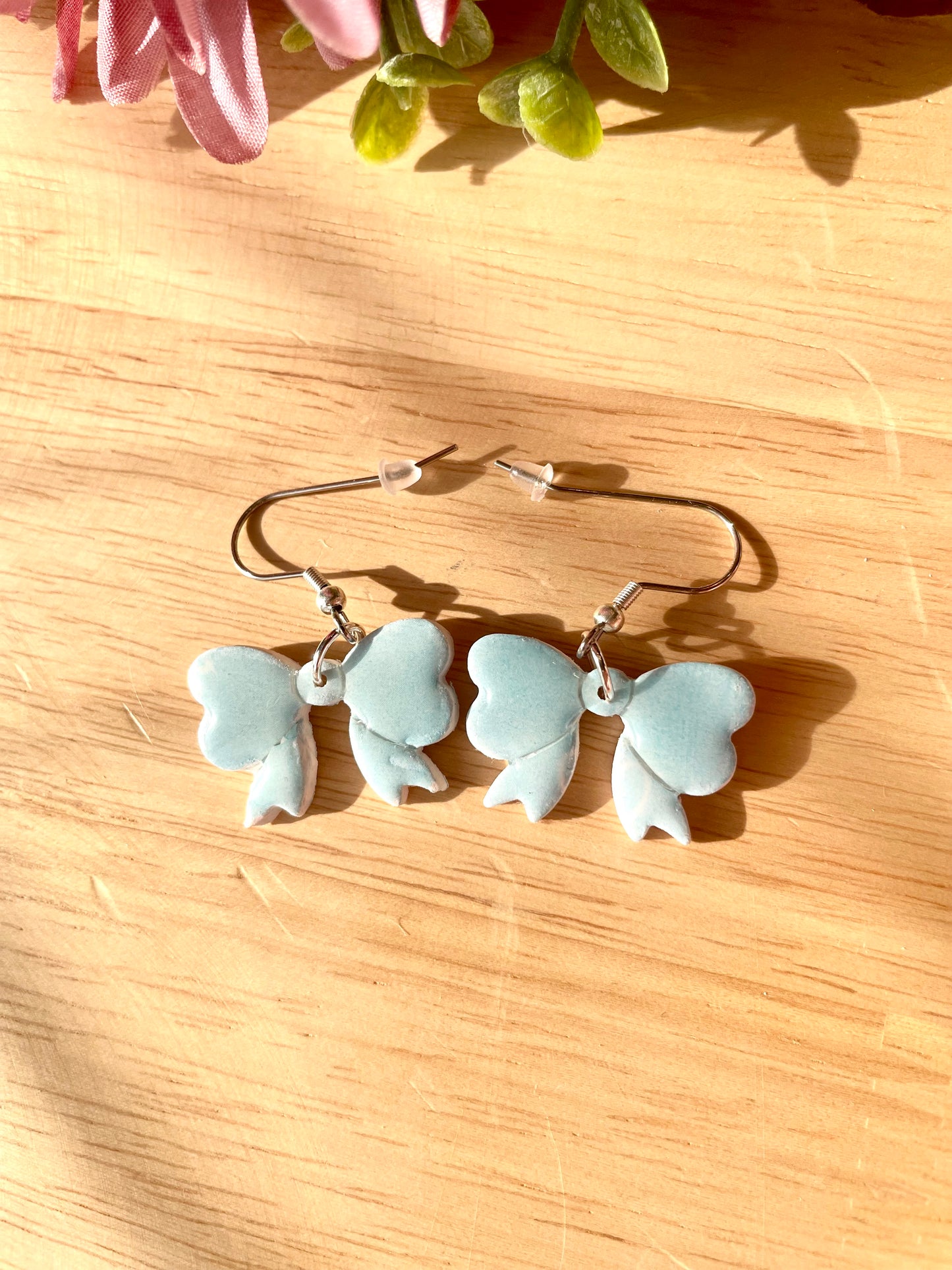 Small Bow Earrings - Mimi Co Handmade Jewelry