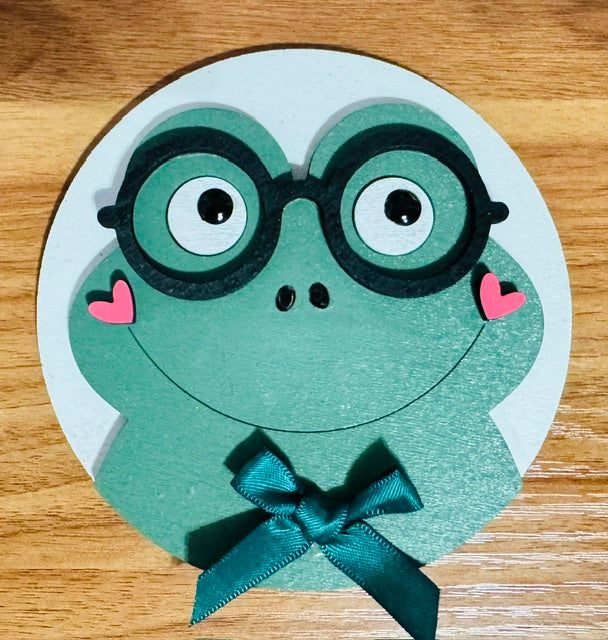 Magnetic Insert - Frog & Glasses - CHD