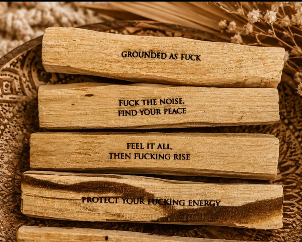 Engraved Palo Santo - SCD