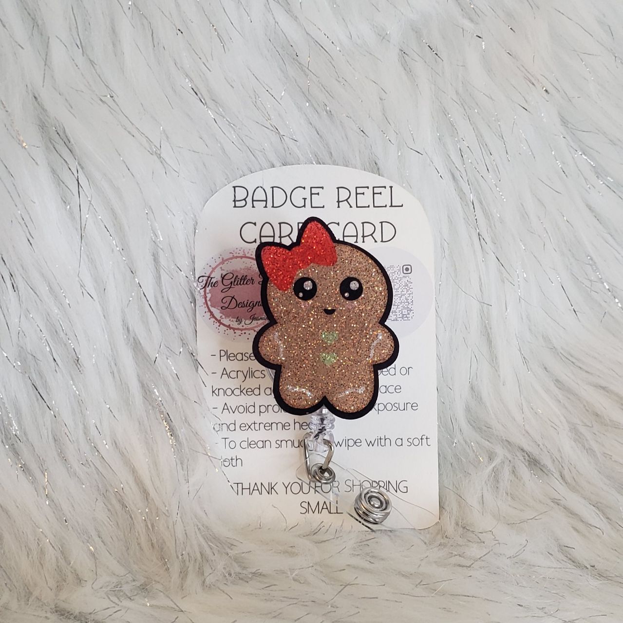 Badge Reels - Glitter Boss