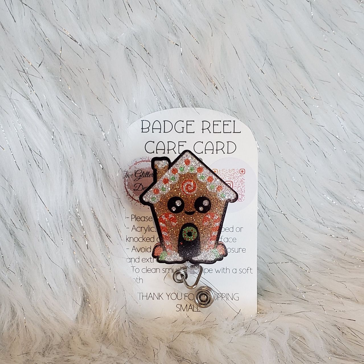 Badge Reels - Glitter Boss