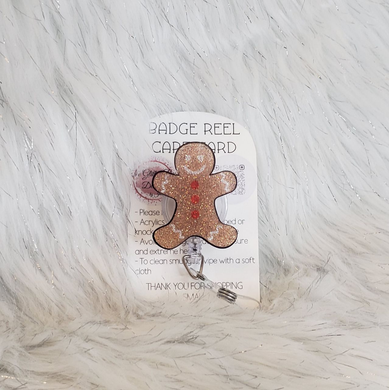 Badge Reels - Glitter Boss