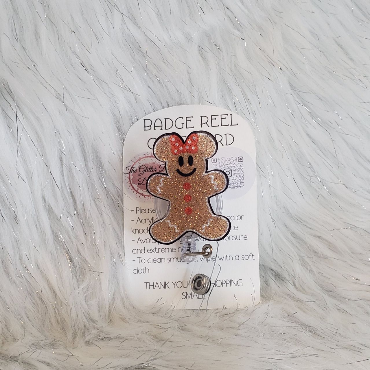 Badge Reels - Glitter Boss