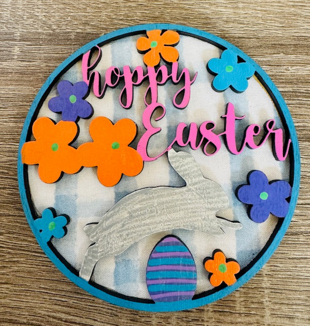 Magnetic Insert - Hoppy Easter / Jumping Bunny - STV