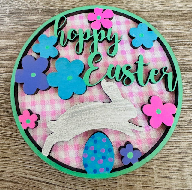 Magnetic Insert - Hoppy Easter / Jumping Bunny - STV