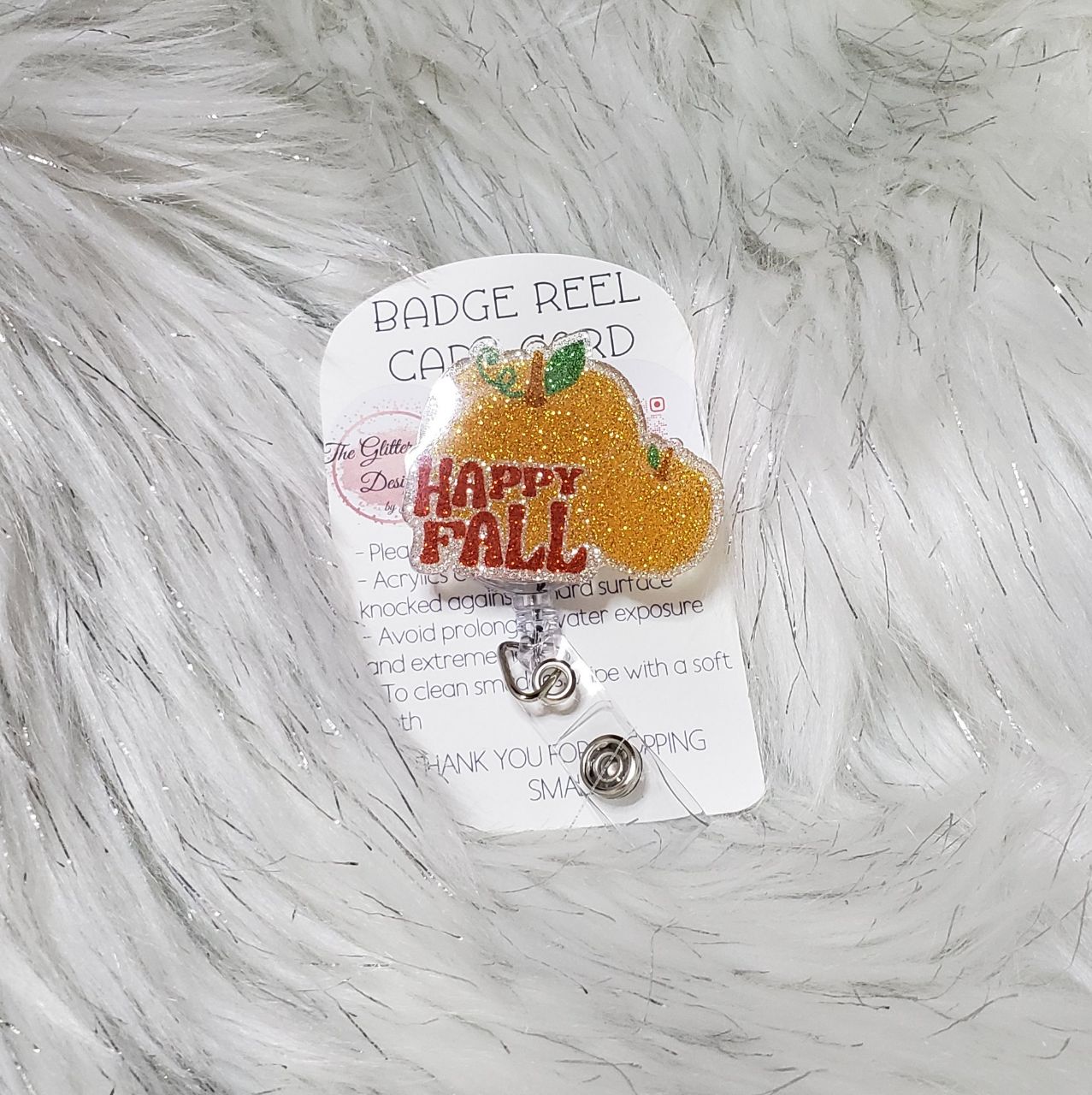 Badge Reels - Glitter Boss