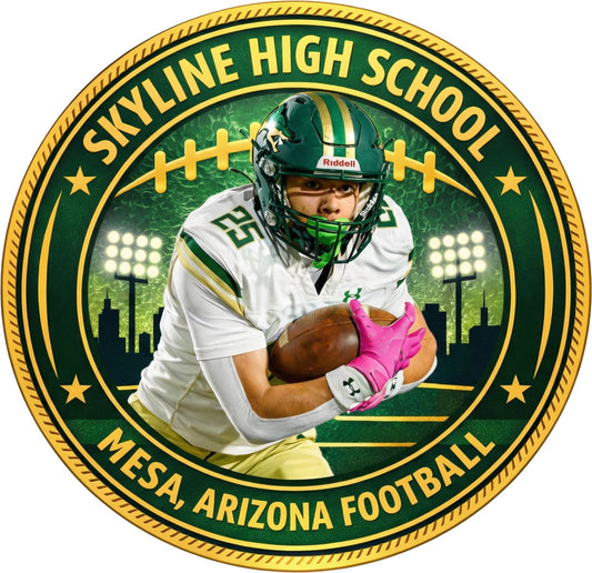 Custom High School Sports Coin - We Customize Crafts