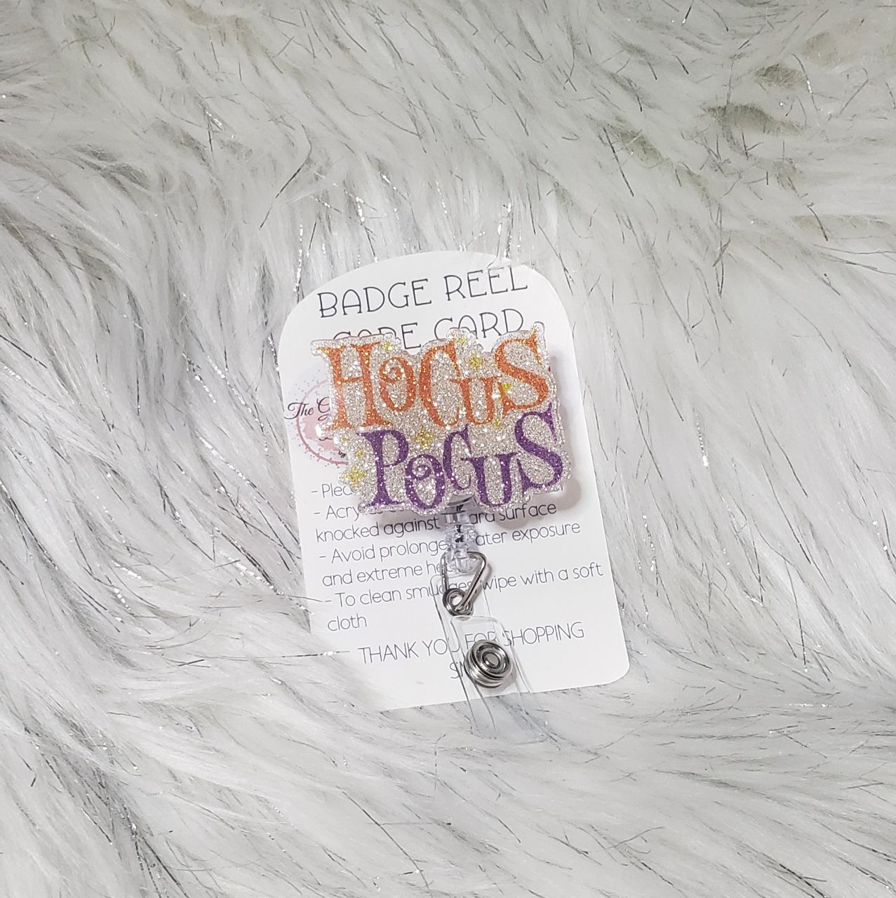 Badge Reels - Glitter Boss