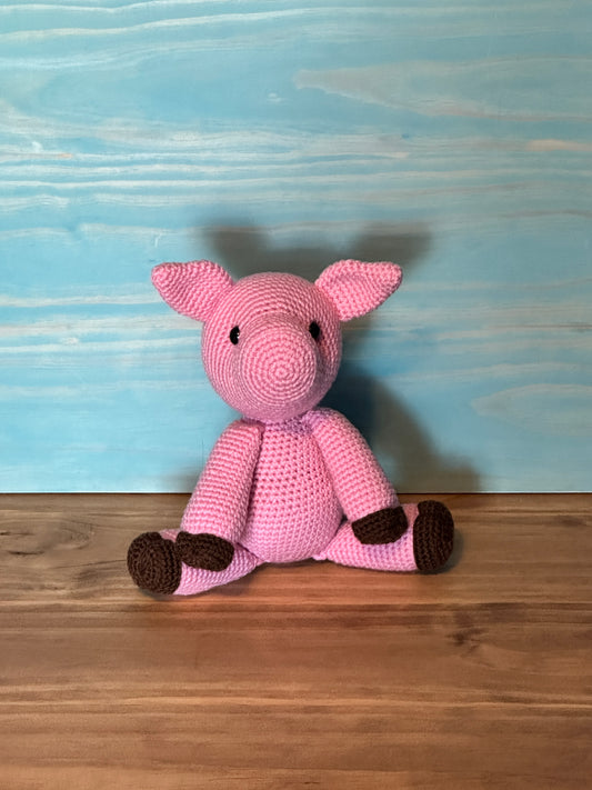 Pig Plushie CHD - Cuddly Cacti Creations