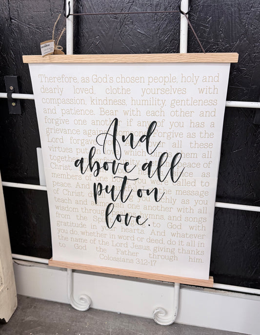 XL Canvas Banner- Creations by Beth