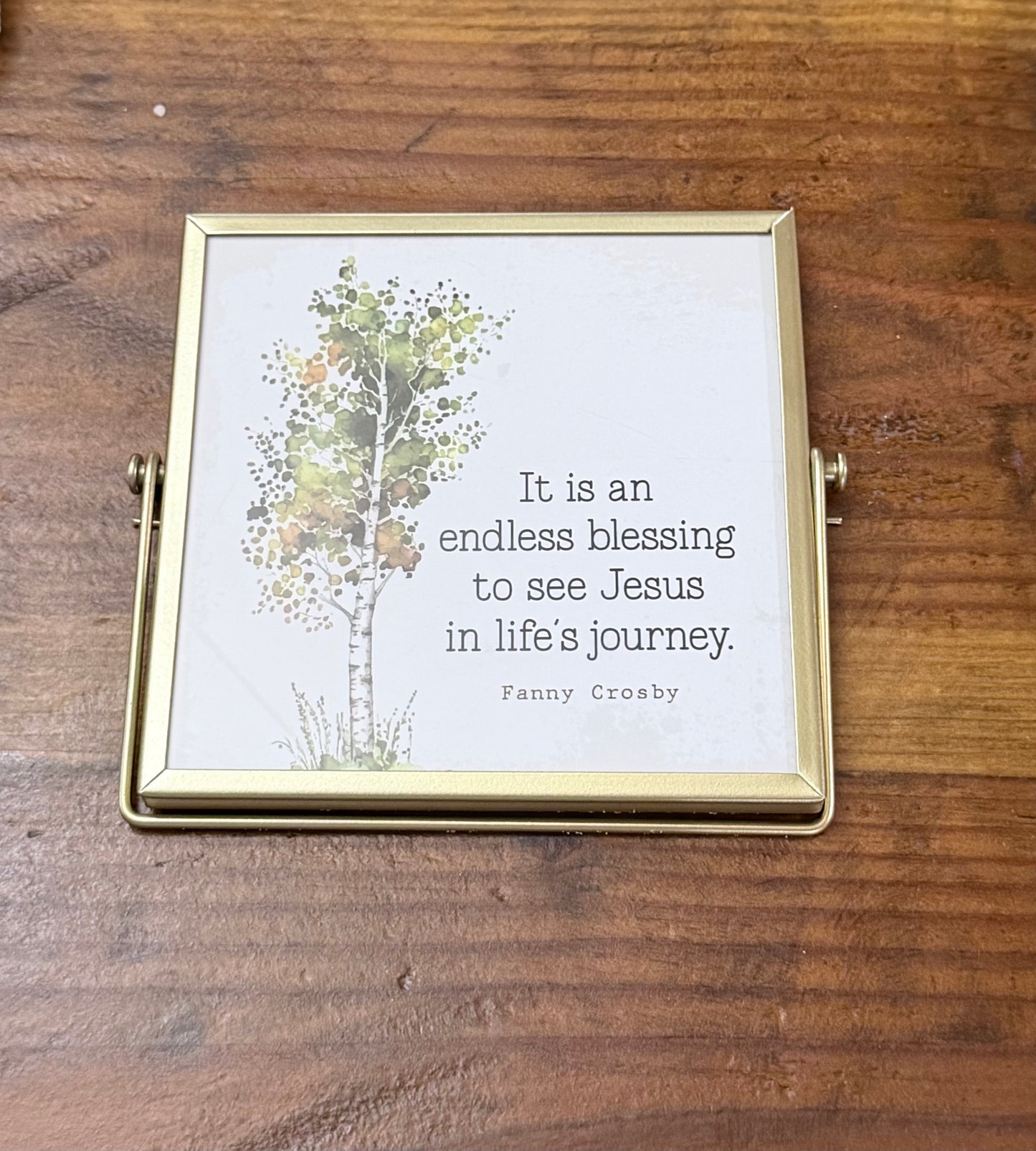 Gold Table Top Frame- Creations by Beth