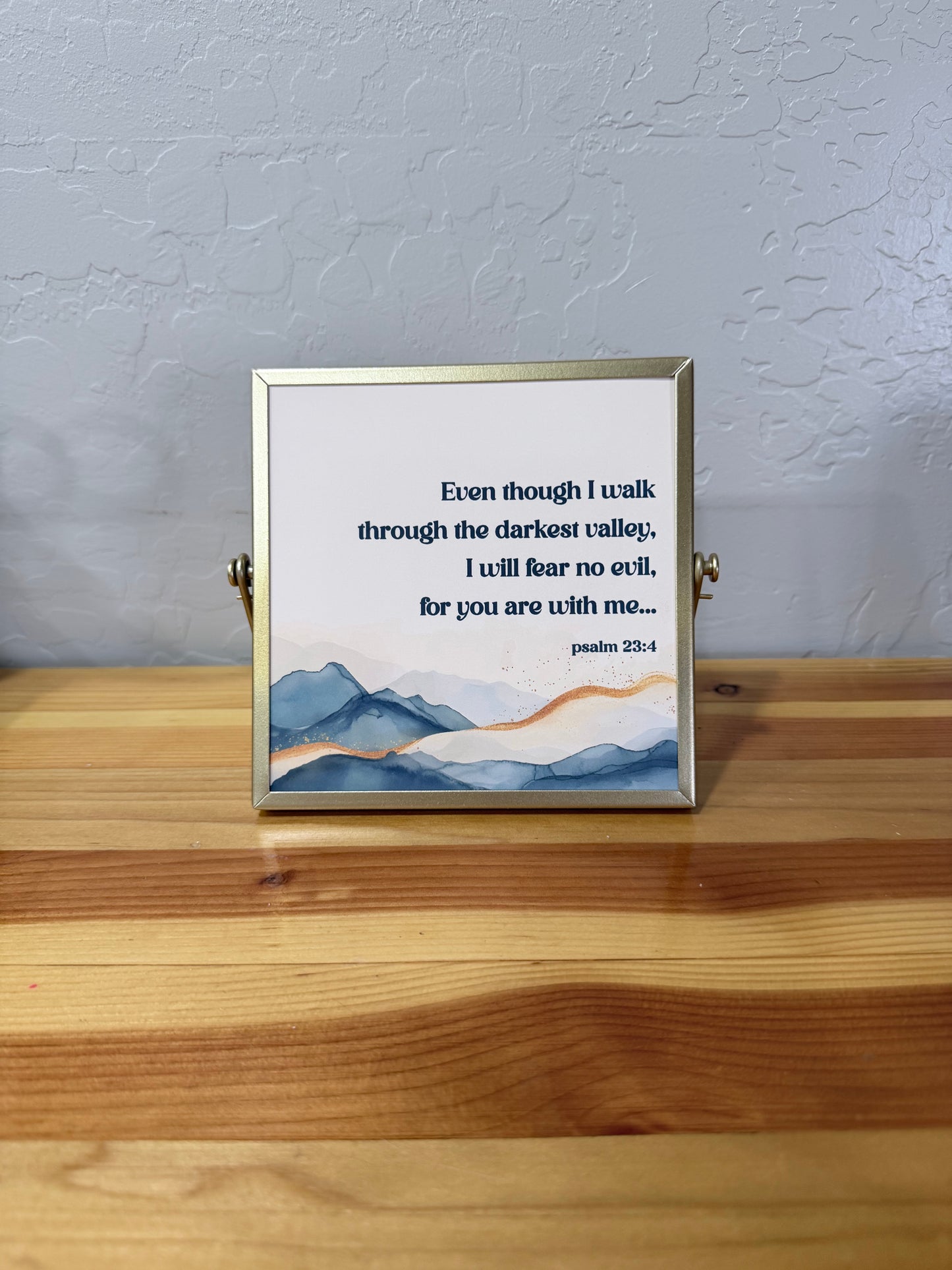 Gold Table Top Frame- Creations by Beth