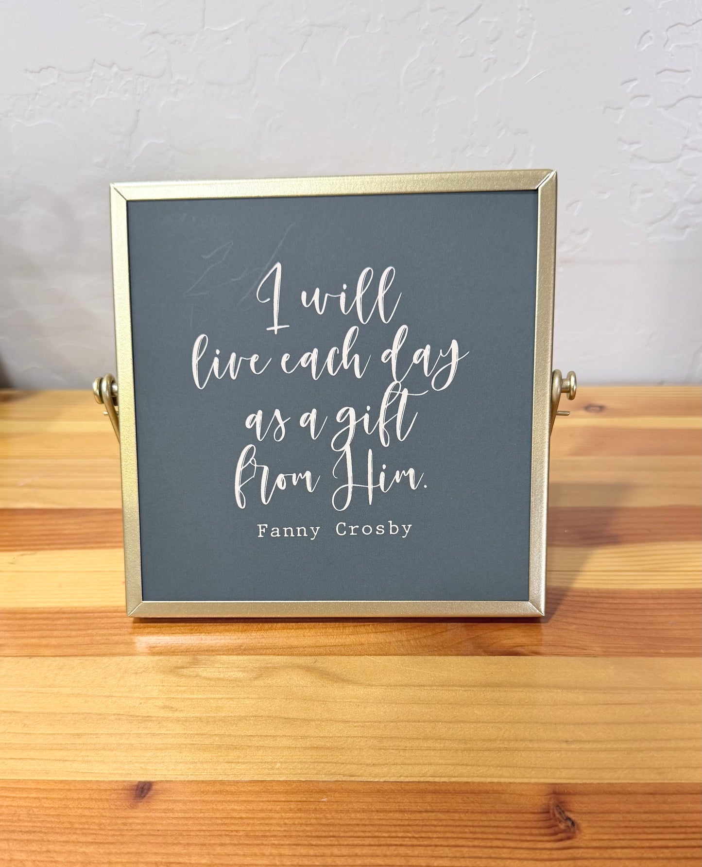 Gold Table Top Frame- Creations by Beth