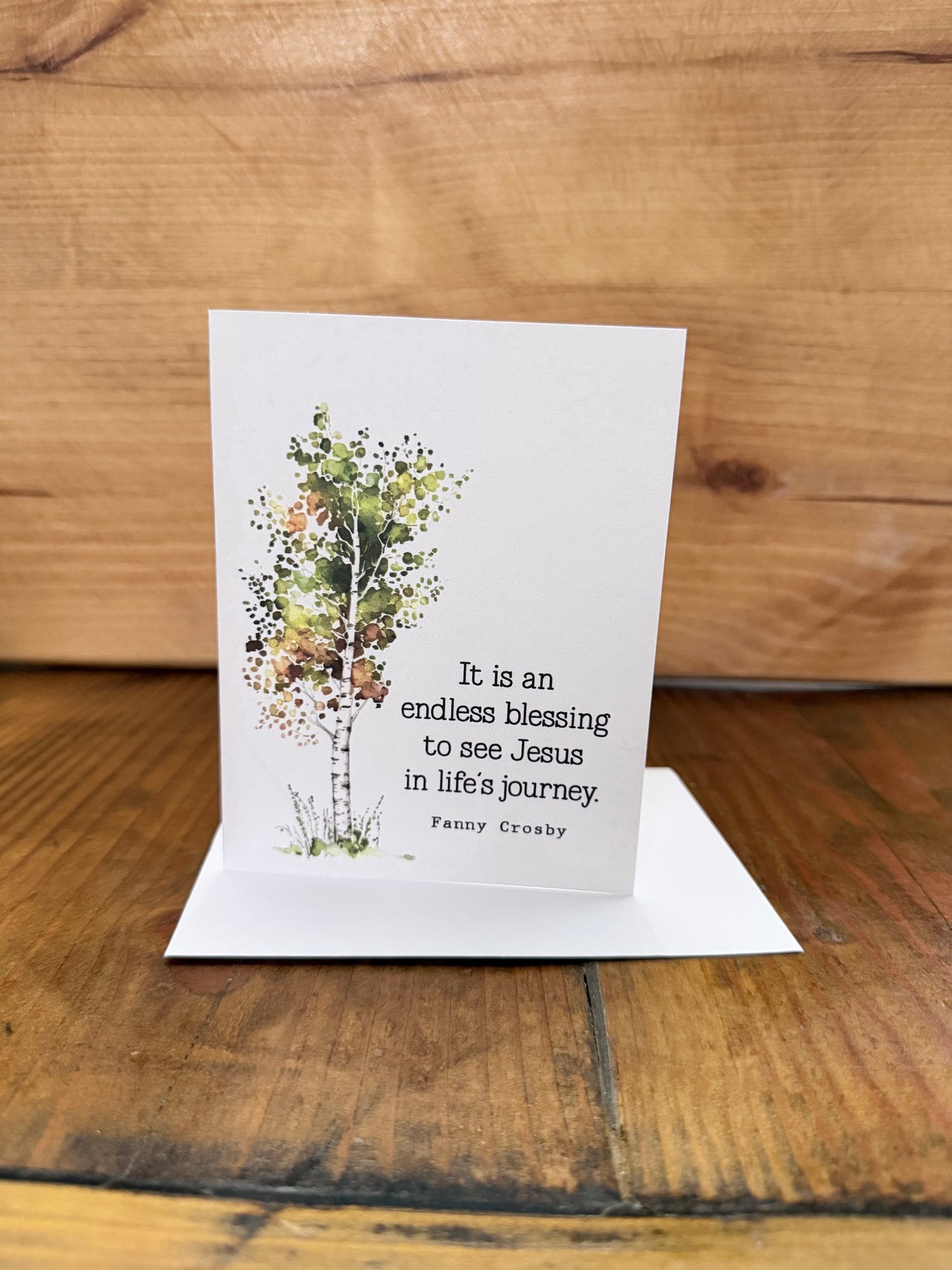 Note Card- Blank Inside- Creations by Beth