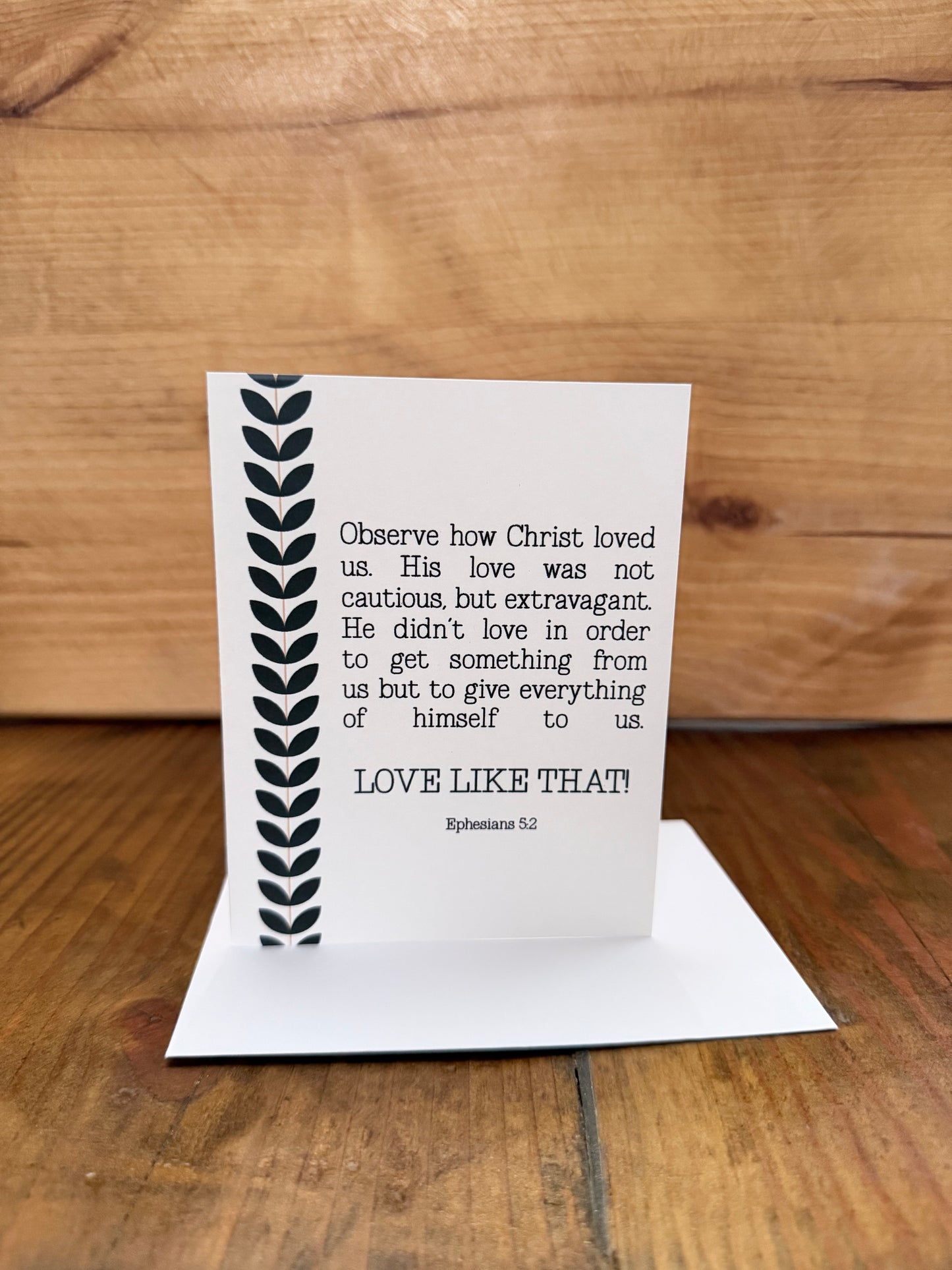 Note Card- Blank Inside- Creations by Beth