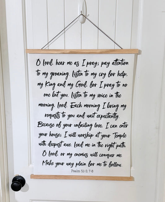 XL Canvas Banner- Creations by Beth
