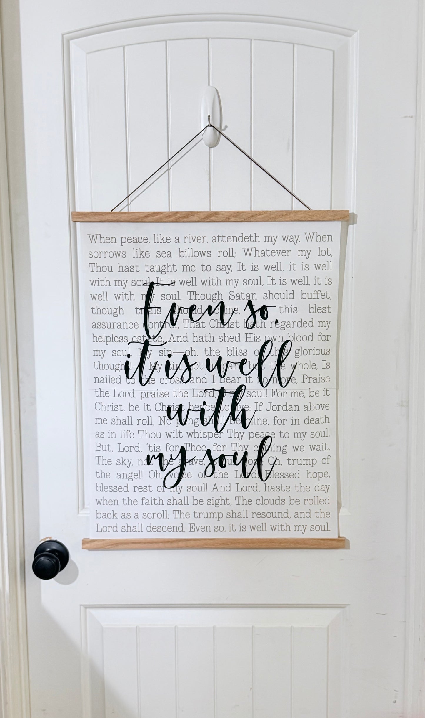 XL Canvas Banner- Creations by Beth
