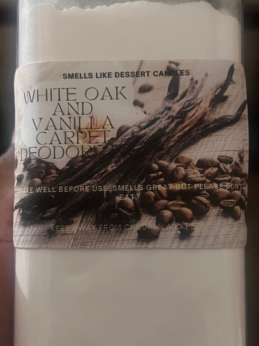 White Oak and Vanilla Carpet Deodorizer