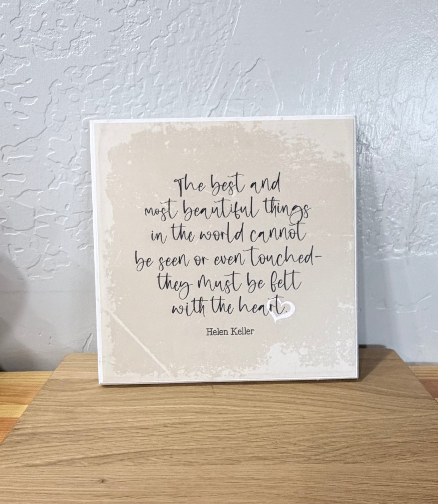 Small square sign- Creations by Beth