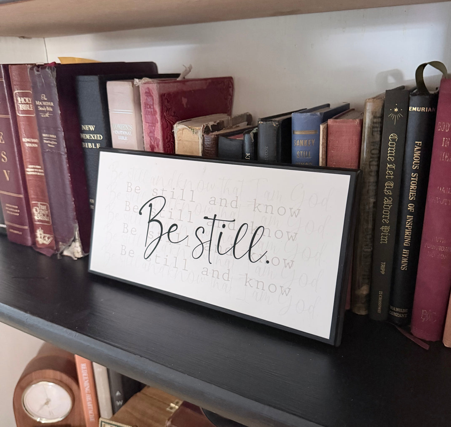 Small rectangular wood sign- Creations by Beth