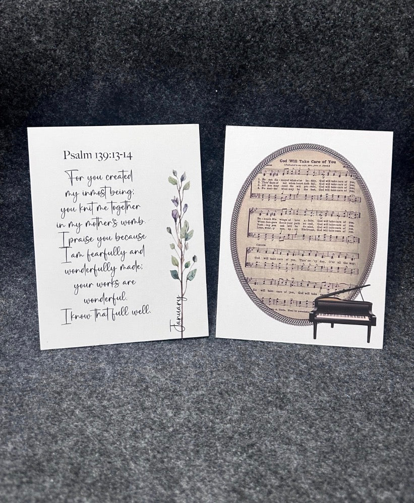 Monthly Scripture Set Refill- Creations by Beth